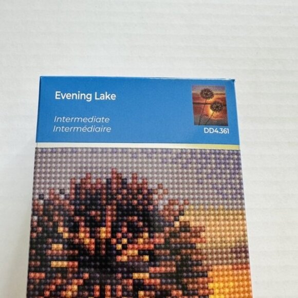 Diamond Dotz Special Edition Evening Lake All Inclusive Kit Design 10x12”NEW! - Picture 3 of 15